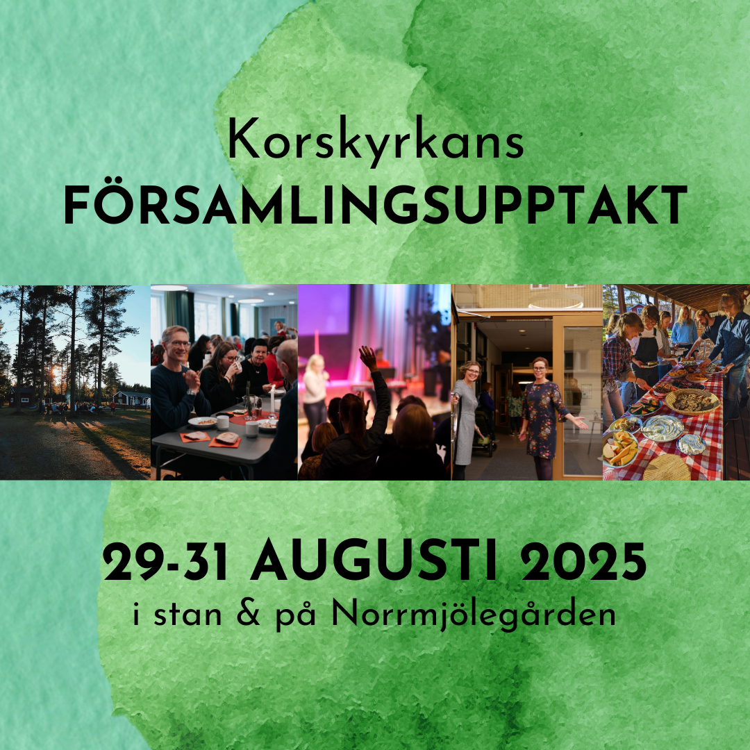 Församlingsupptakt 2025  29-31 augusti