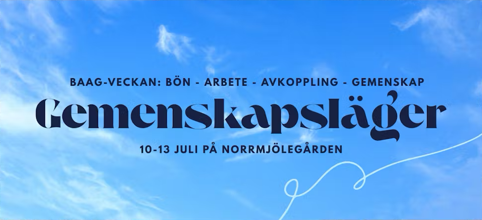 Gemenskapsläger 10-13 juni BAAG