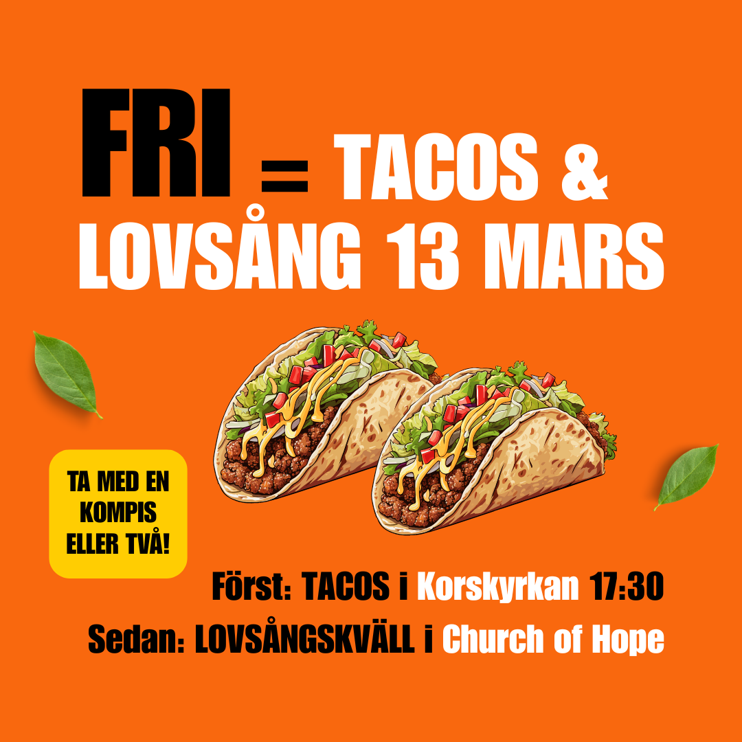 Välkommen student till Korskyrkan Umeå