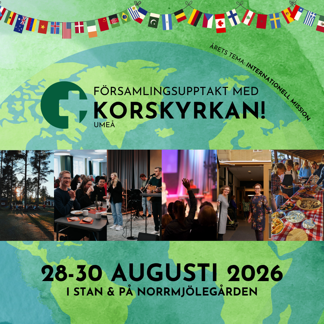 Välkommen student till Korskyrkan Umeå